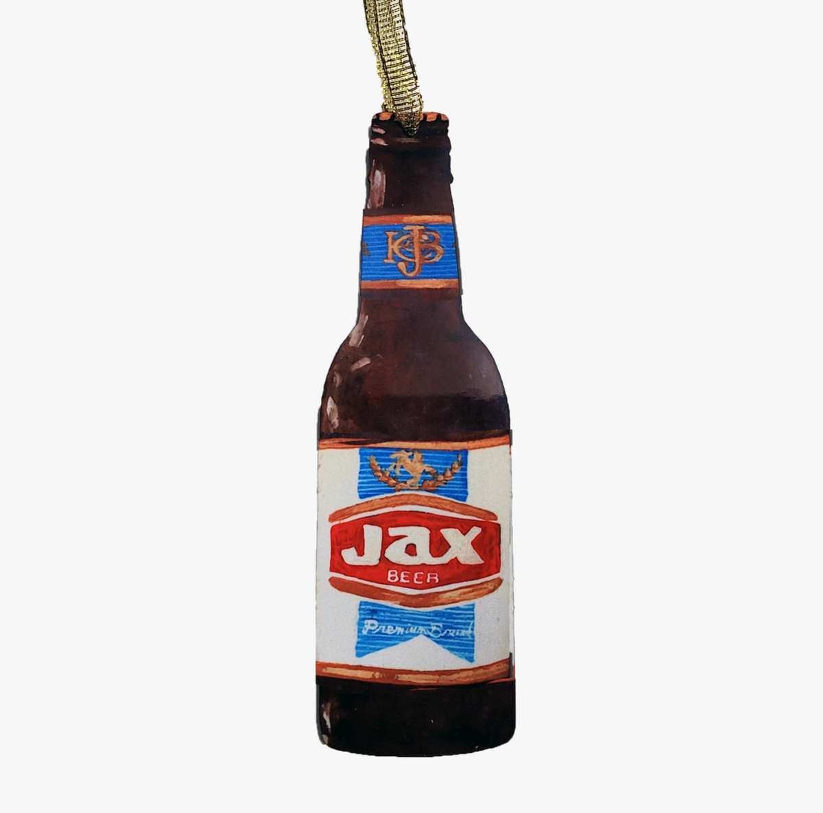 ADNM Jax Beer Blue Label Ornament