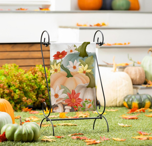 Pumpkin Patch Garden Flag