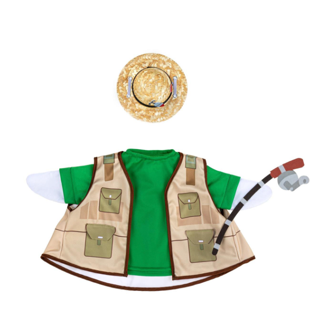 Giddy The Goose Fishing Outfit