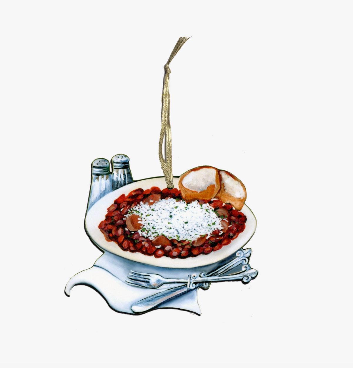 Red Beans and Rice Ornament