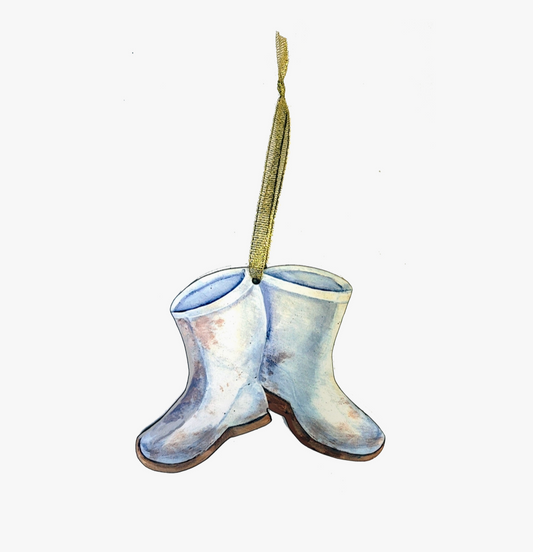 Shrimp Boot Ornament