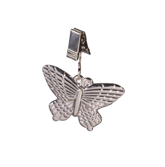 Metal Butterfly Weighted Clip