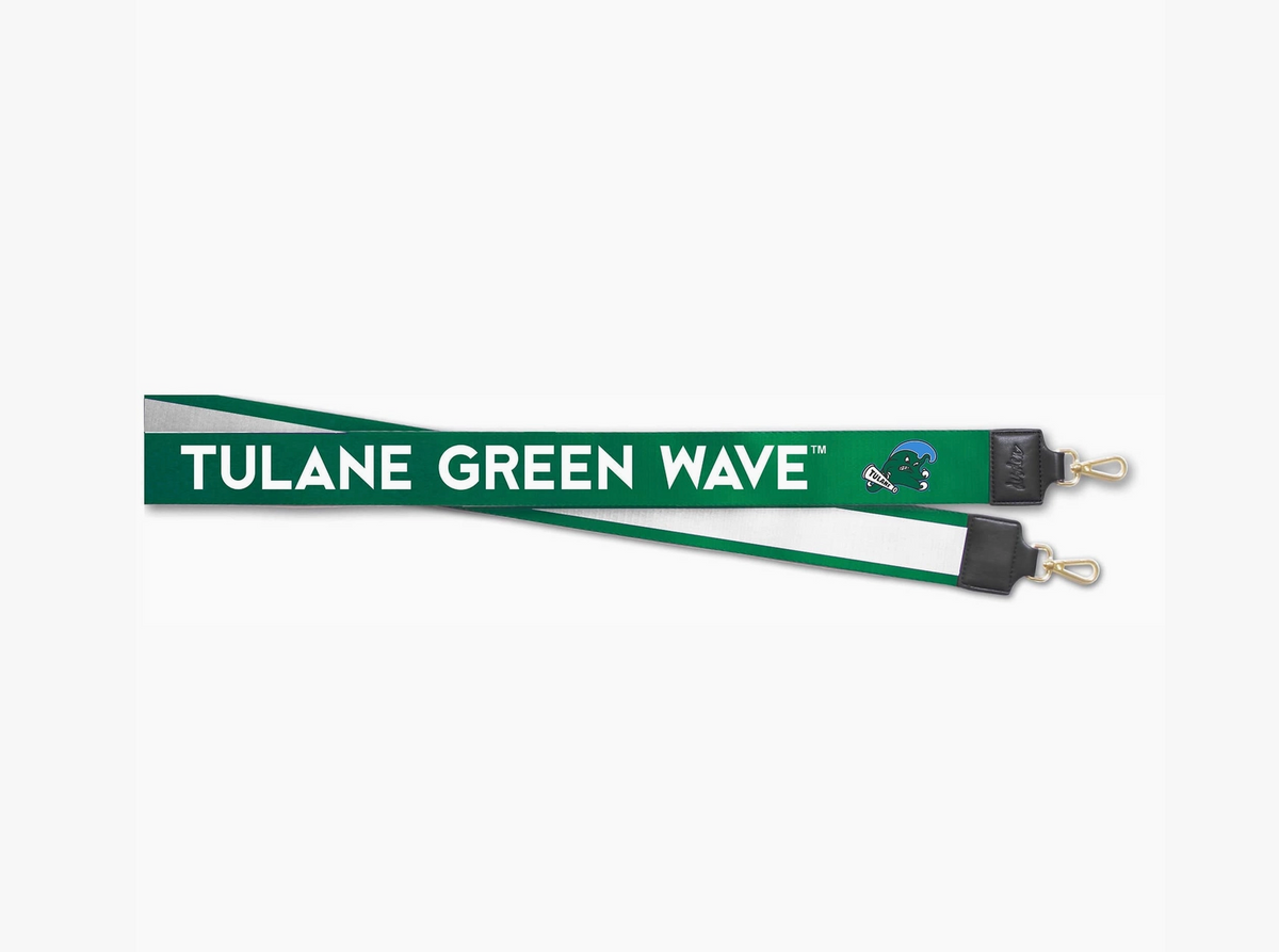 Tulane Green Wave Team Purse Strap