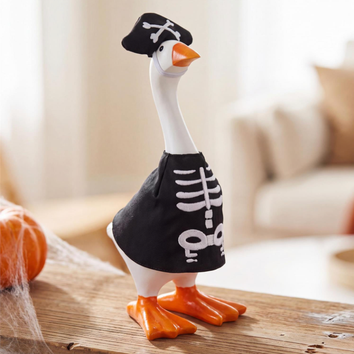 Gordy the Desktop Goose, Skeleton Outfit