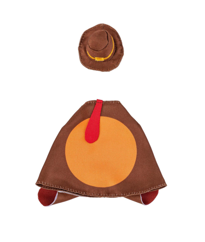 Gordy The Desktop Goose, Turkey Outfit