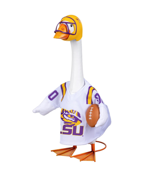 Giddy The Goose, LSU Uniform