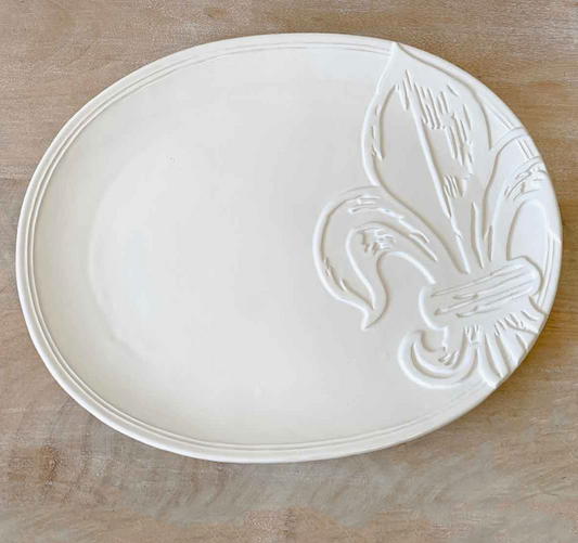 Tuscan Embossed Platters