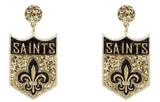 Accessories- Saints Earrings