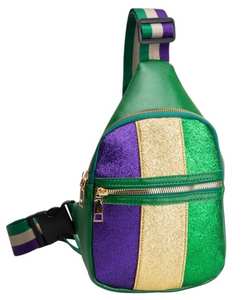 Mardi Gras Sling Bag