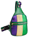 Mardi Gras Sling Bag