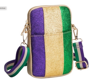 Mardi Gras Crossbody Bags