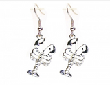 Crawfish Dangle Earrings