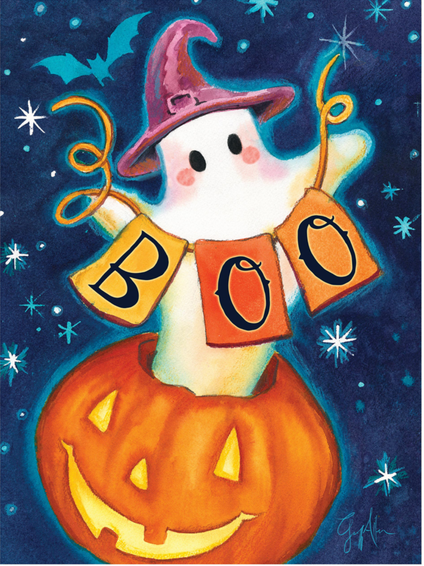 Boo Garden Flag