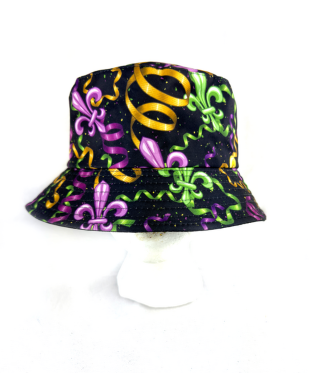 Mardi Gras Bucket hats