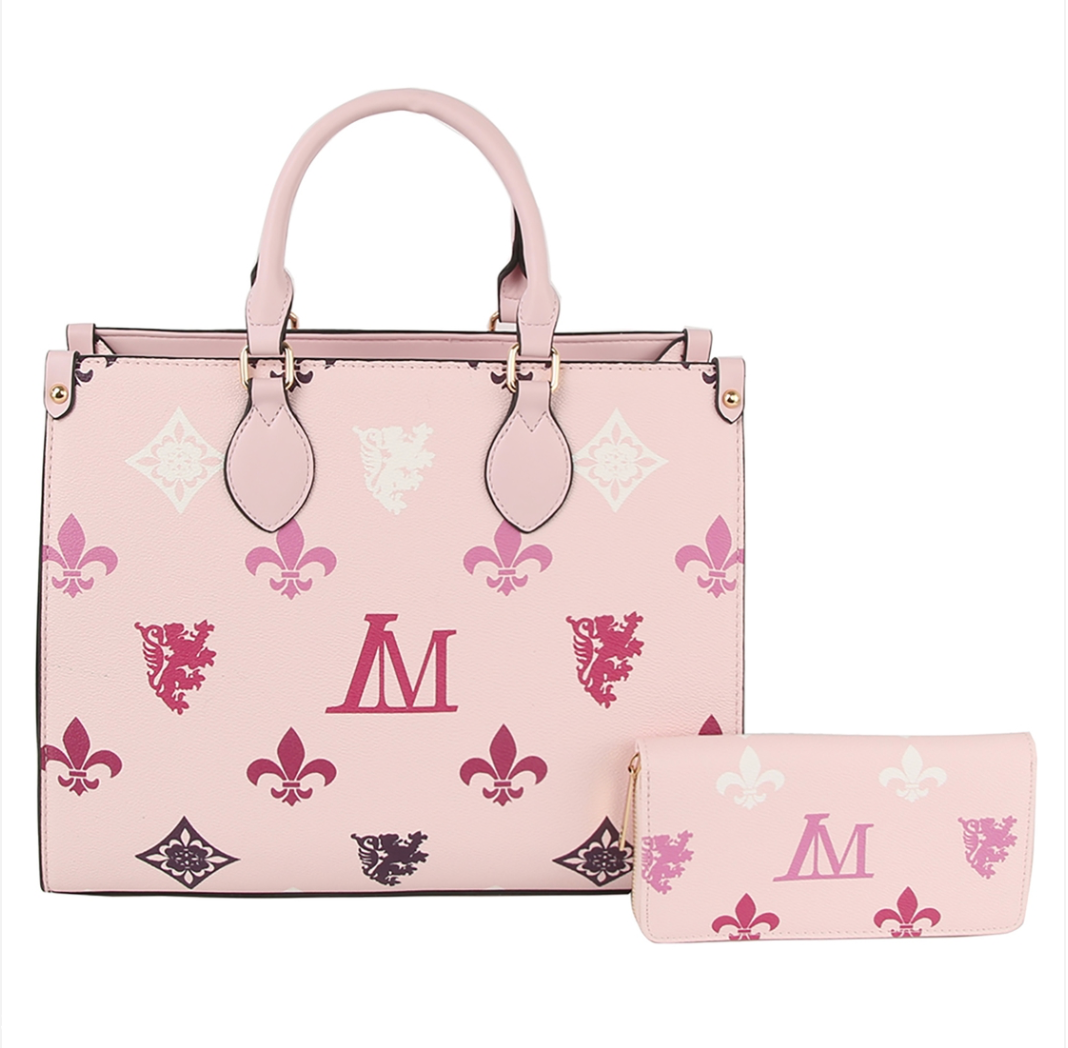LM Monogram 2-in-1 Satchel Set