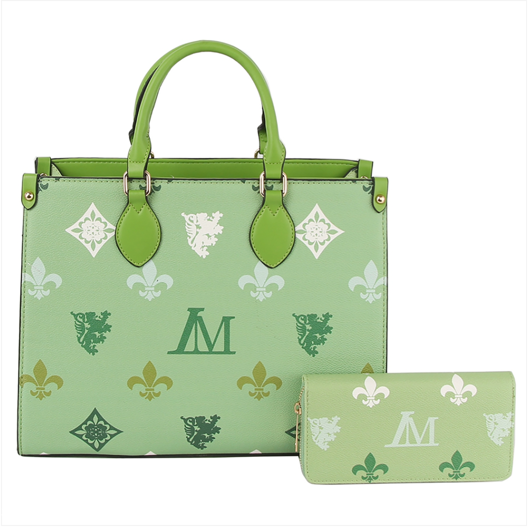 LM Monogram 2-in-1 Satchel Set