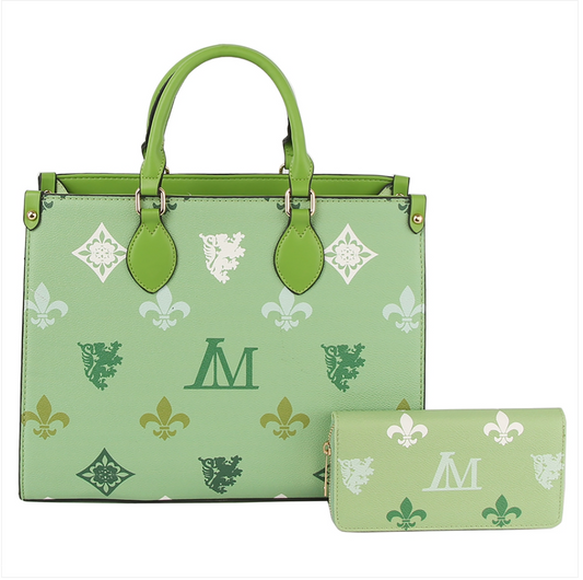 LM Monogram 2-in-1 Satchel Set