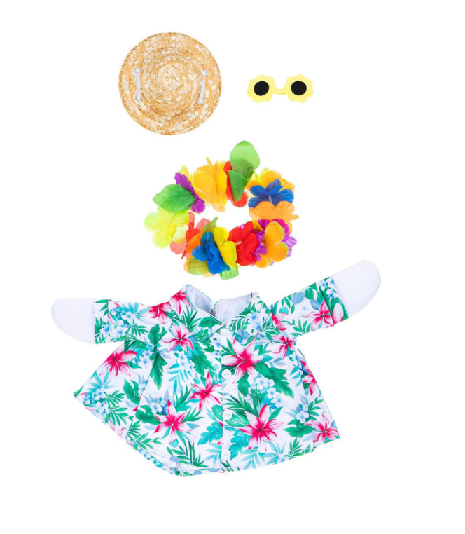 Giddy The Goose Hawaiian Outfit