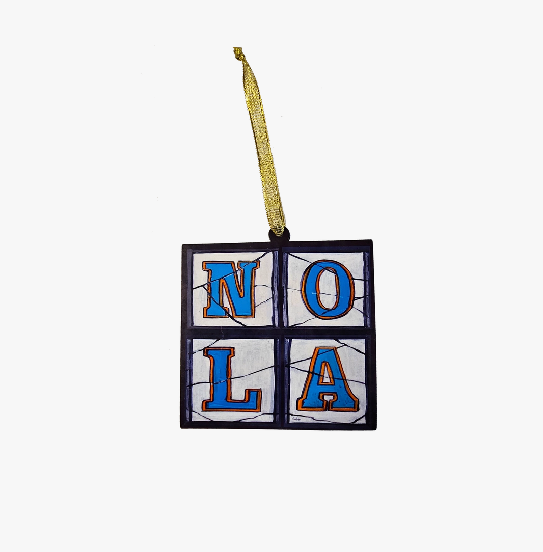 Nola Tile Ornaments