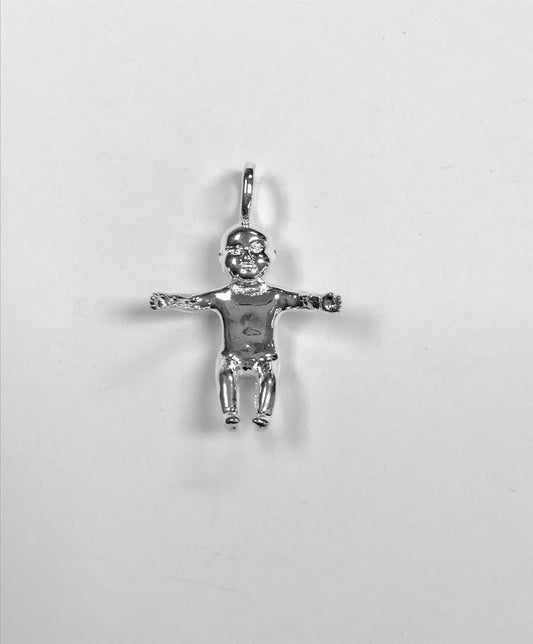 King Cake Baby Pendant