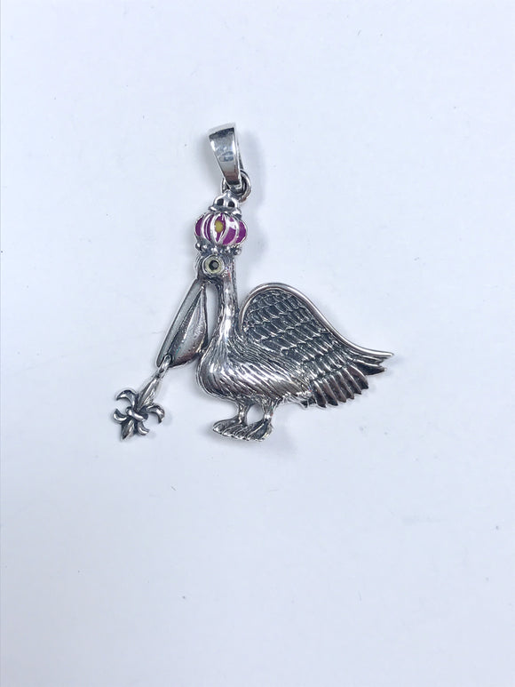 Jewelry - Mardi Gras Pelican