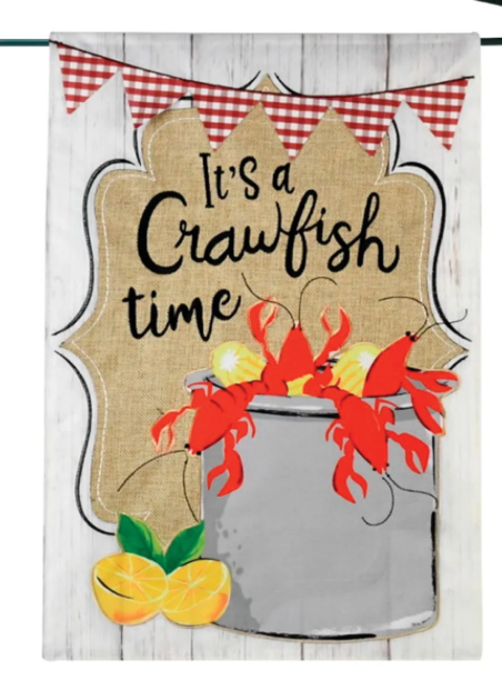 Flags- It's a crawfish time
