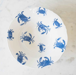 Ceramics & Platters- Blue Crab Collection