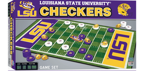 Games - Saints or LSU Checkers Board Game